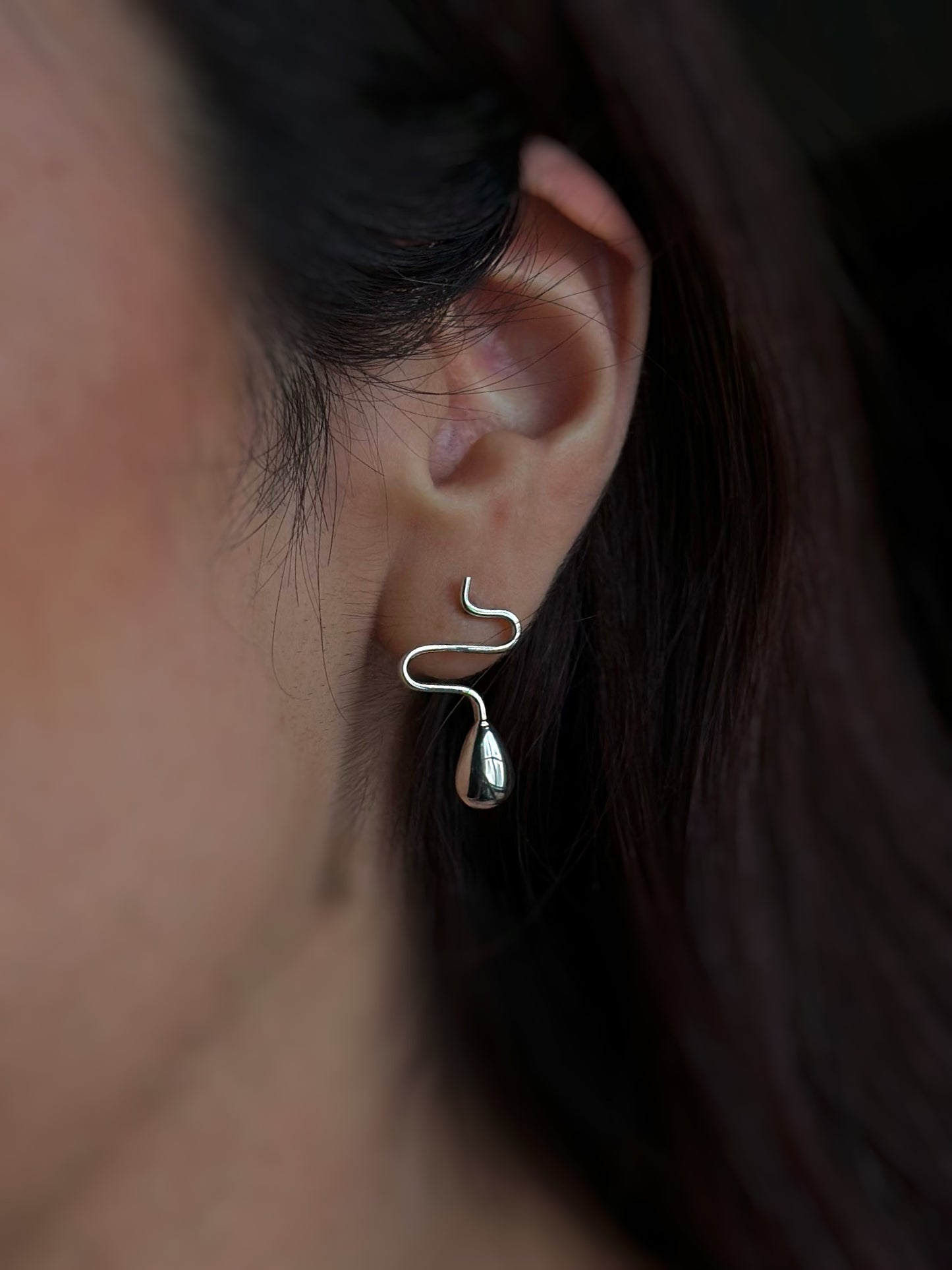 Aretes "Zig Zag" - Gota