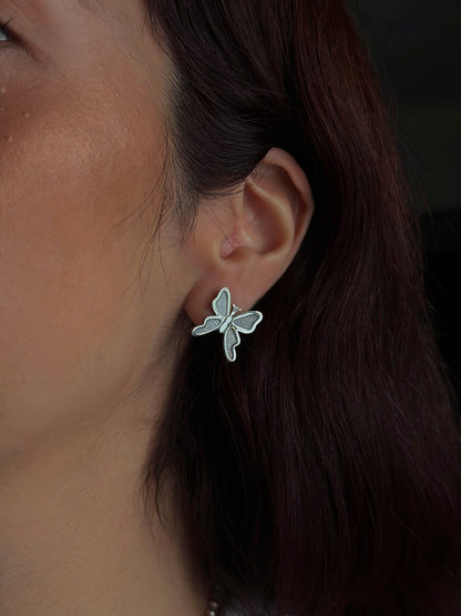 Aretes "Mariposa Monarca"