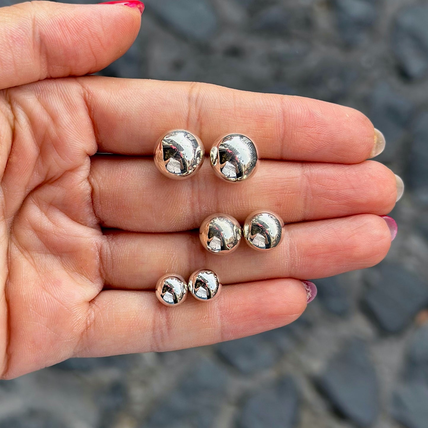 Aretes “Tlachco” Liso - Varias Opciones