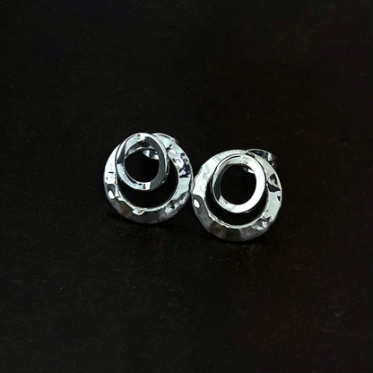 Aretes "Tonatiuh" - Martillado