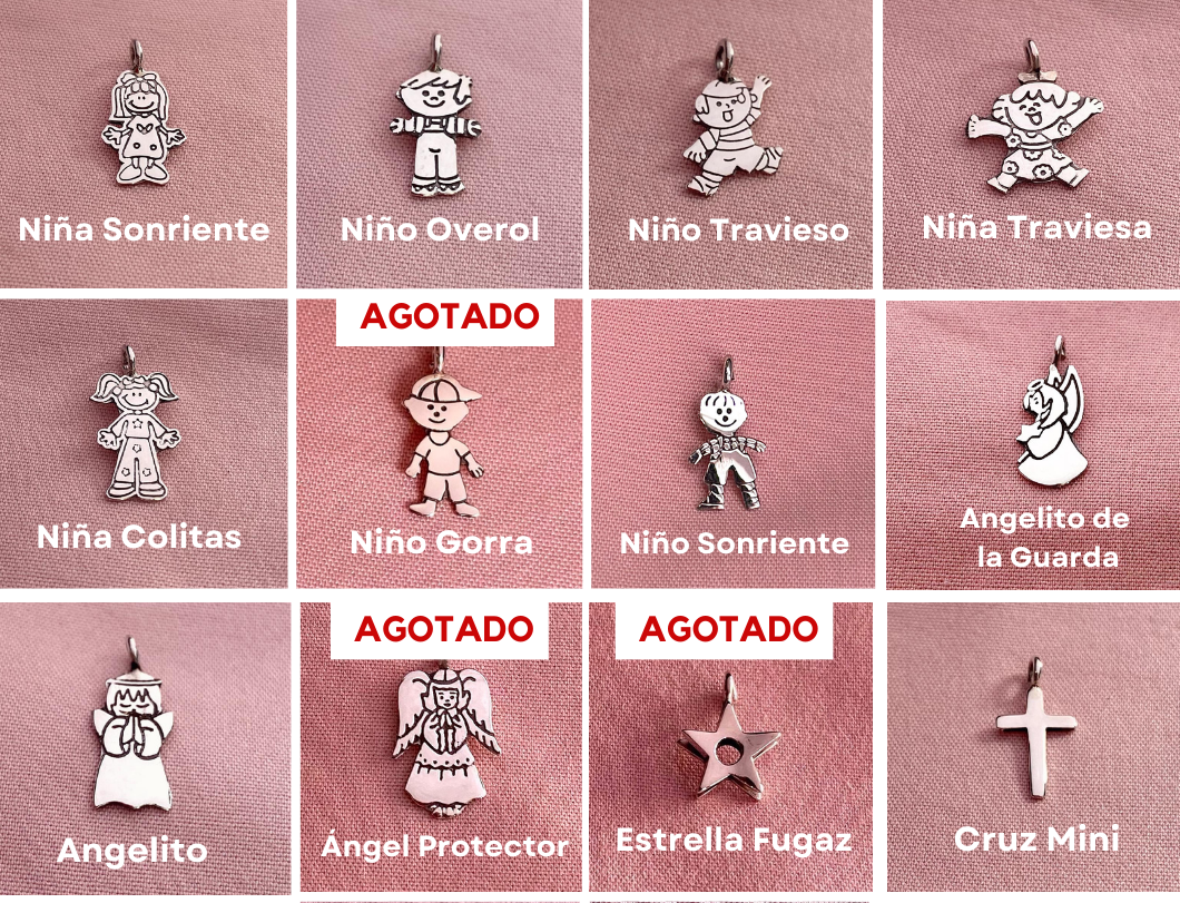 Dije individual "Eya's Personalizables" - Varias Opciones