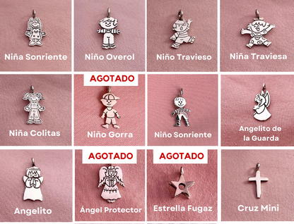 Dije individual "Eya's Personalizables" - Varias Opciones