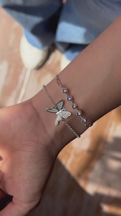 Pulsera "Mariposa Monarca"