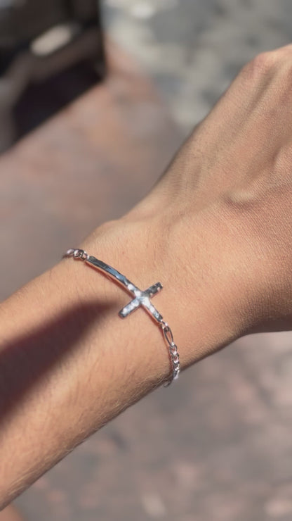 Pulsera "Cruz XIX" - Varios Tamaños