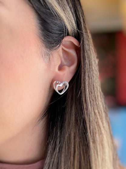 Aretes "Corazón de Papantla"